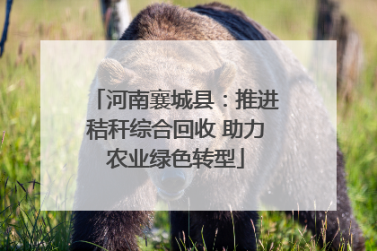 河南襄城县：推进秸秆综合回收 助力农业绿色转型